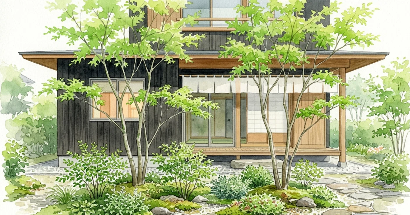 新木からの樹づくり 庭づくりは家づくりの序盤から。農園で木を選んで気づいたこと｜点てる