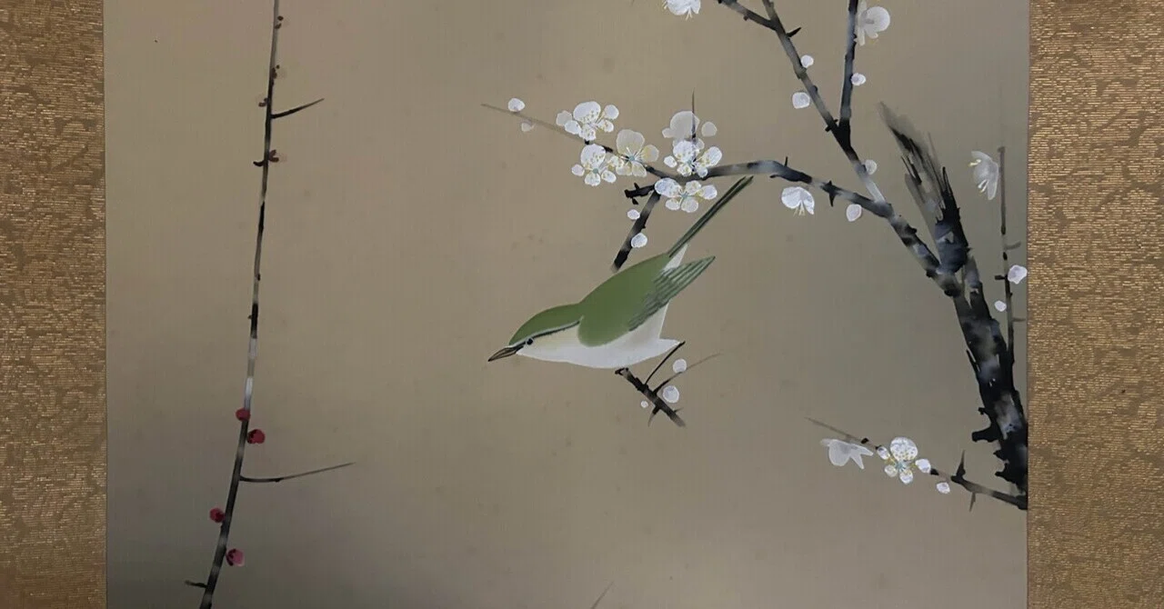 掛け軸の鳥について考えてみた｜わいるどらいふ秋田