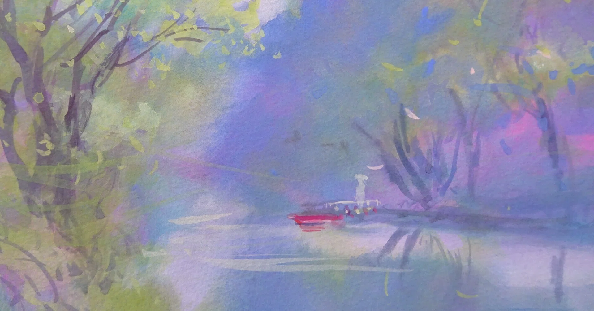 Gouache Painting Lesson 