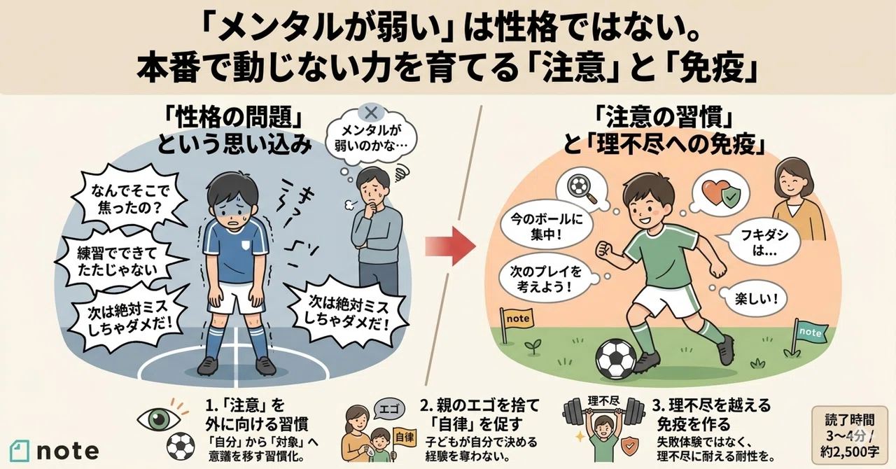 #28「メンタルが弱い」の大嘘、鍛え方を誰も教えてくれなかっただけ。|sei|小学生の生活・学習支援(あなたと子育ての途中で)