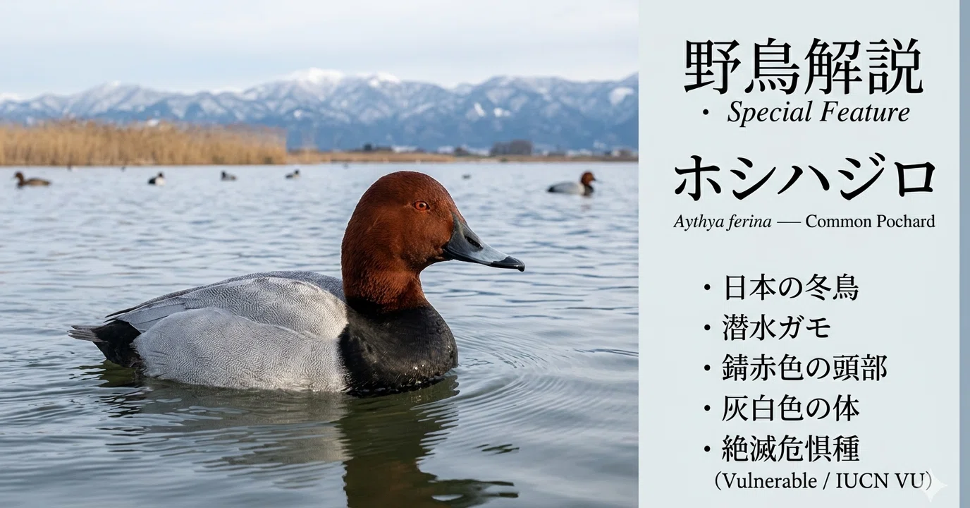 ホシハジロのすべて｜platypus2000jp