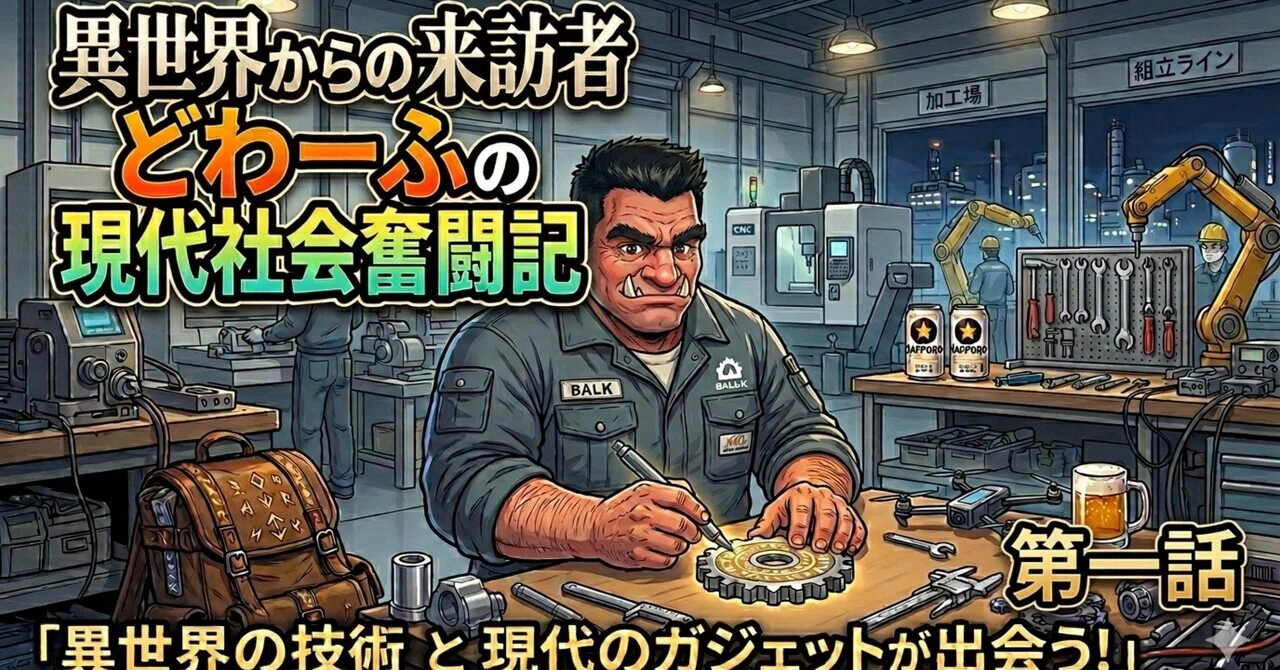 異世界からの来訪者どわーふの現代社会奮闘記｜TripleW Mr