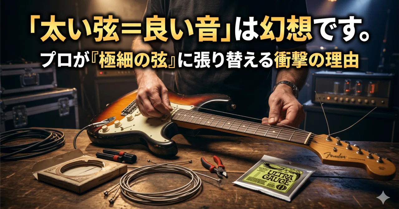 The 'Thick Strings = Good Tone' Myth: The Shocking Reason Pros Are ...