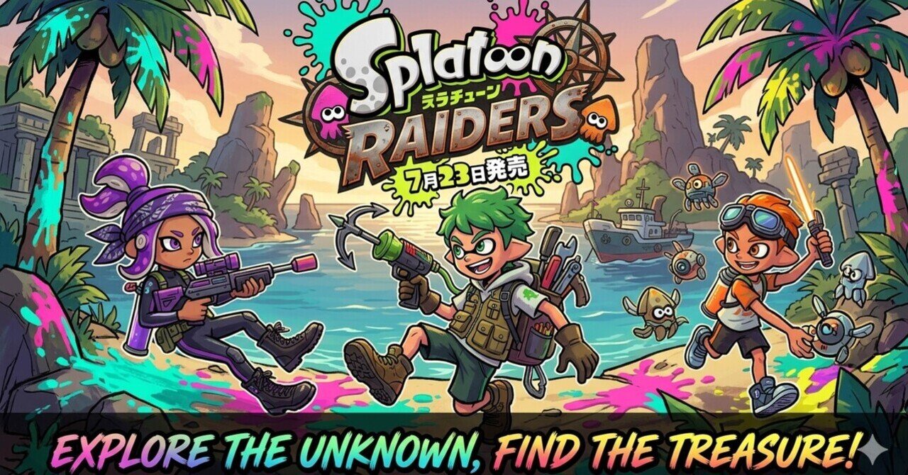 スプラトゥーンゲーム Switch2】 Splatoon Raiders （スプラトゥーン レイダース） | ノジマ