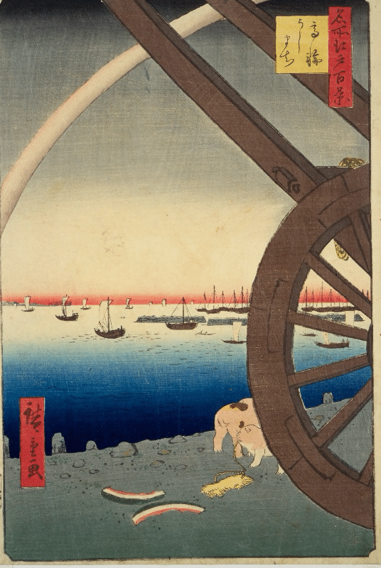 一立齋廣重 一世一代 名所江戸百景 120枚揃 東叡山廣小路 魚屋栄吉梓 画集 名所江戸百景｜One Hundred Famous Views of Edo｜kellytsuzura