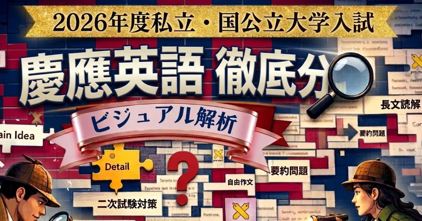 📱💻 ＃06 慶應義塾大学文学部 2026年度大学入試英語読解問題シリーズ