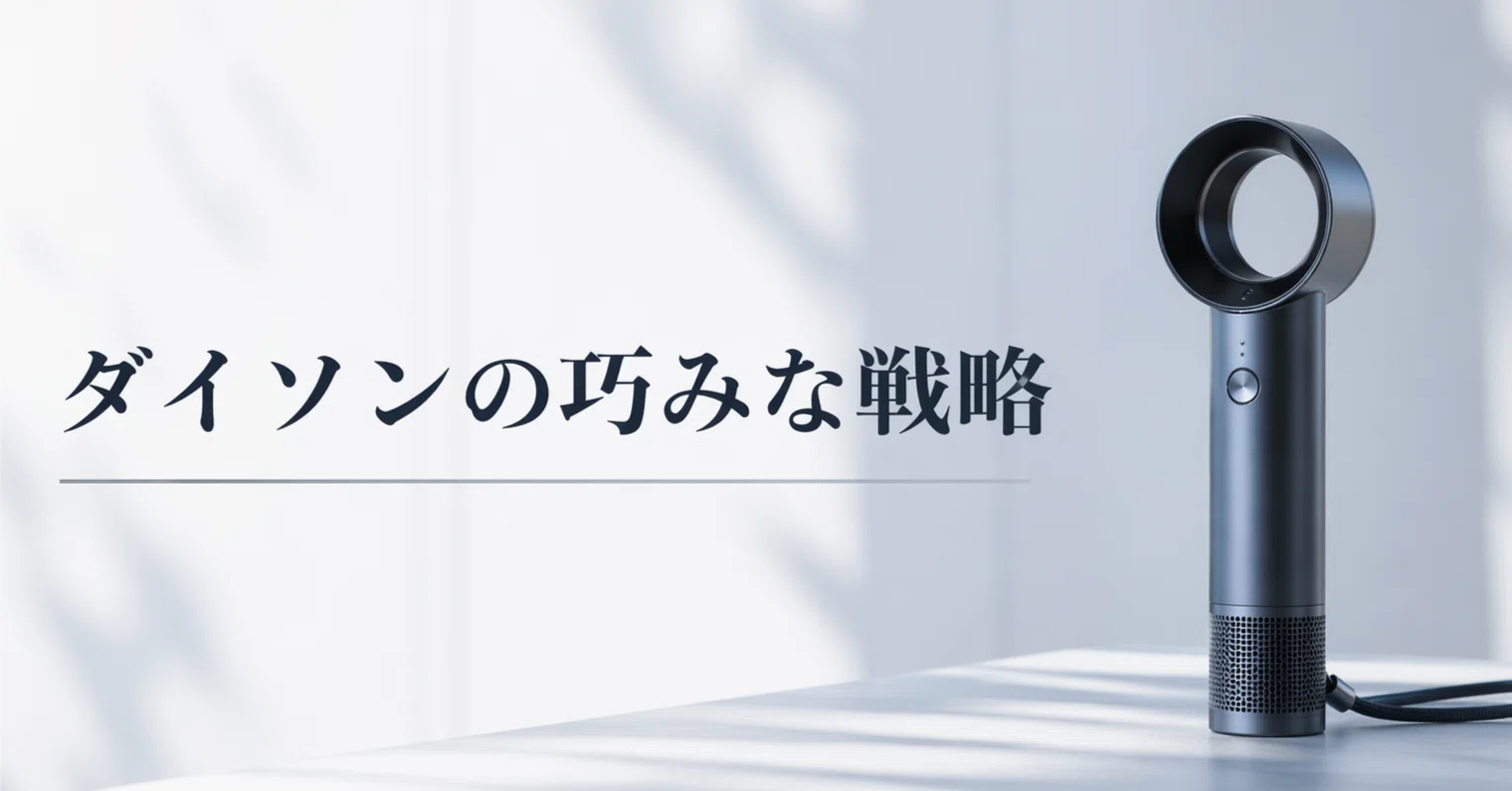 ニュース解説】 ダイソンのハンディファン戦略＿＿「今さら参入」に