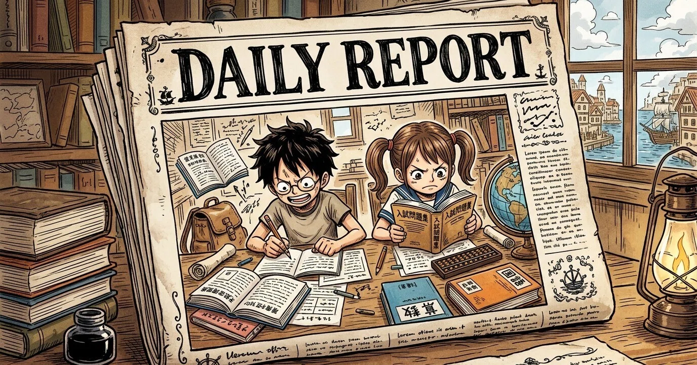 4/23(木)朝刊】中学受験 Daily Report #90 〜暗記では届かない問いが 4/23(木)朝刊】中学受験 Daily Report #90 〜暗記では届かない問いが