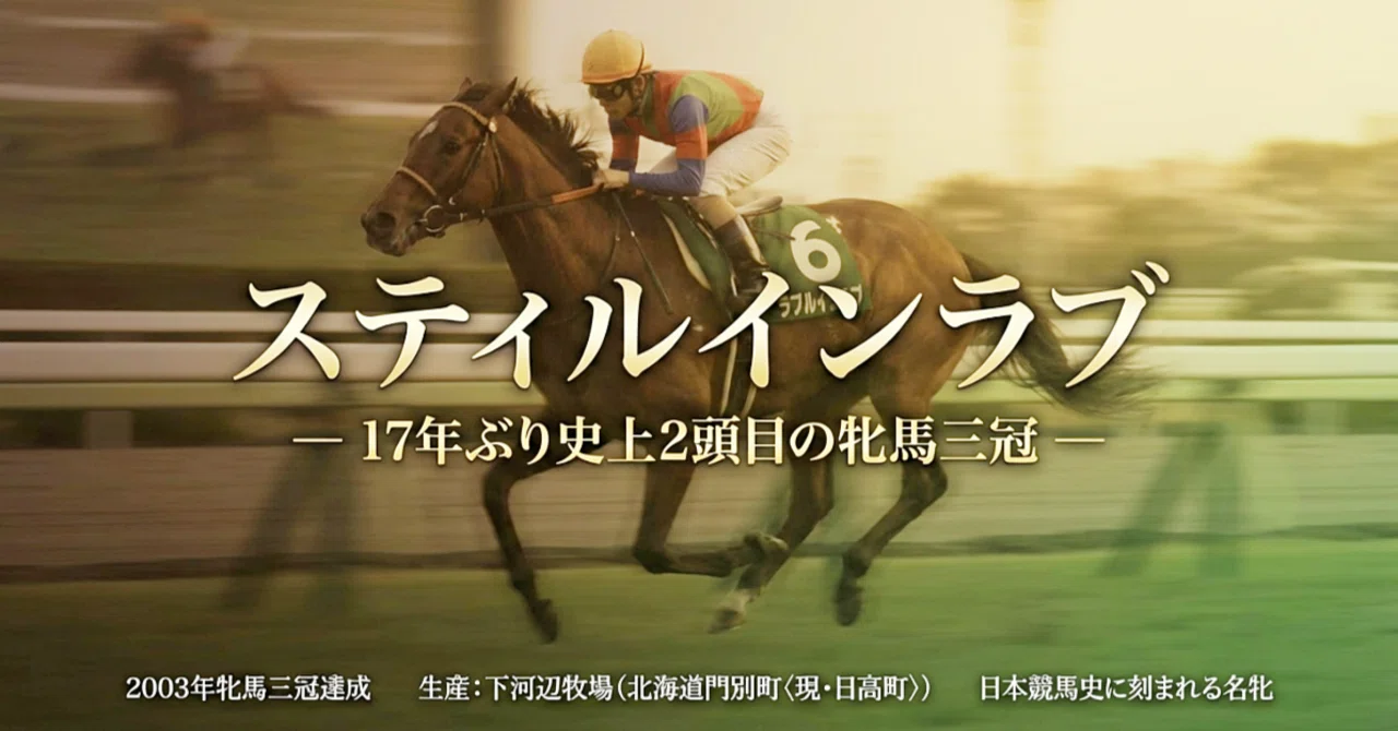 スティルインラブ -17年ぶり史上2頭目の牝馬三冠-｜ハサミおじさん
