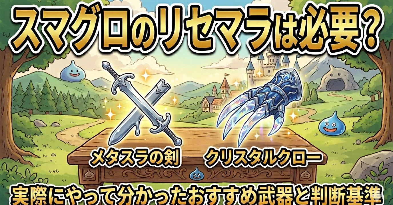 ドラクエ スマグロ リセマラ