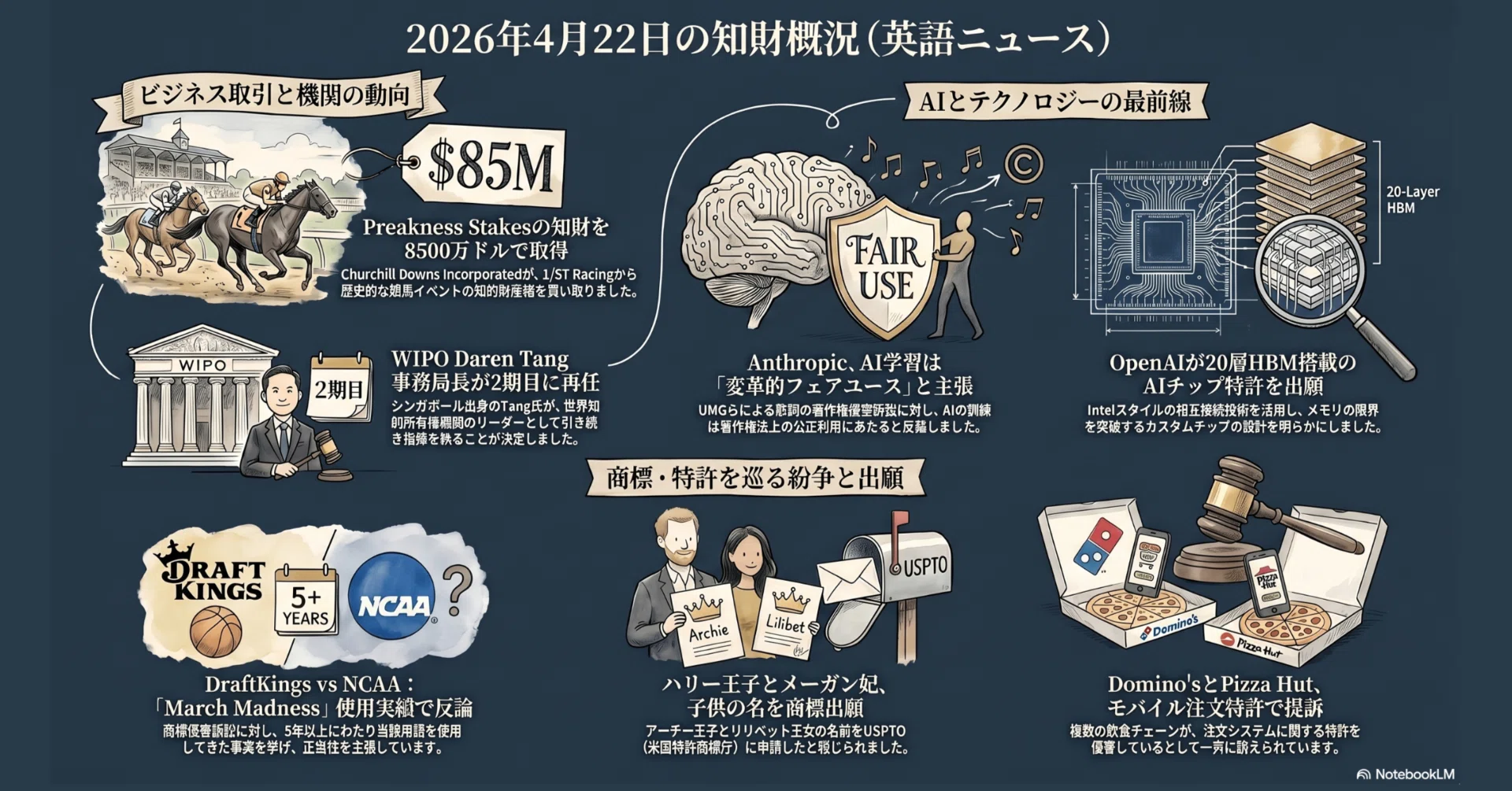 パテサロデイリー【昨日の英語知財ニュース】 2026年4月23日号