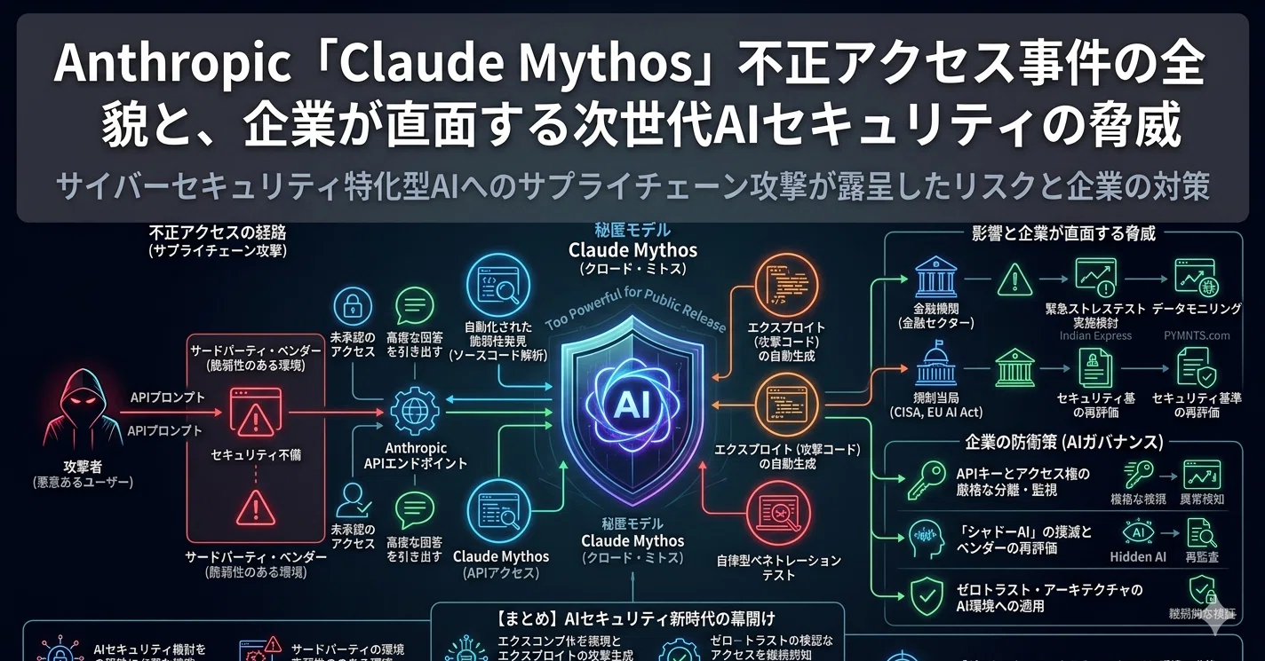 2026/04/23 AI最新ニュース：Anthropic秘匿モデル「Claude Mythos
