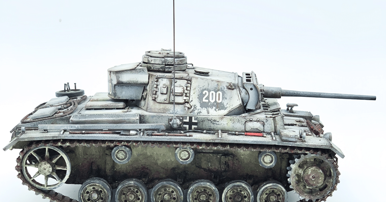 タミヤ Ⅲ号戦車L型 製作記｜杉さん