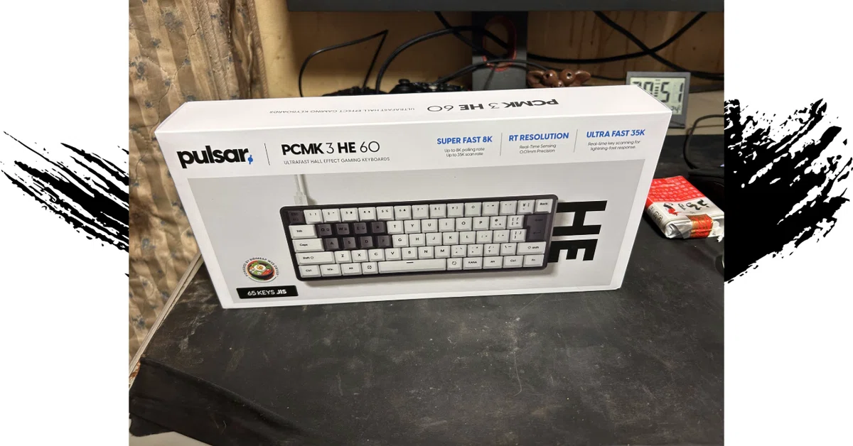 Pulsar PCMK3 HE60を、あるがままおじさんがレビュー٩ ('ω') و