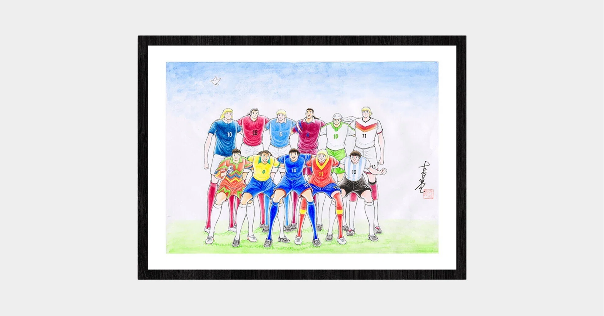 GAAAT、世界巡回型アート展「キャプテン翼 ONE WORLD ONE TEAM Art