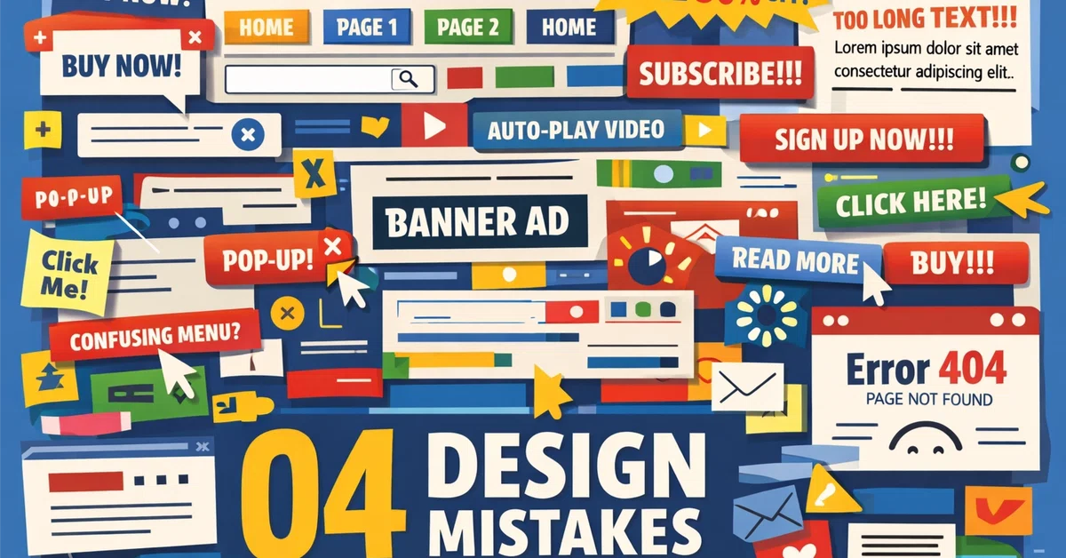 [Case Study] 10 Common 'Bad Website' Pitfalls Designers Actually See—Is ...