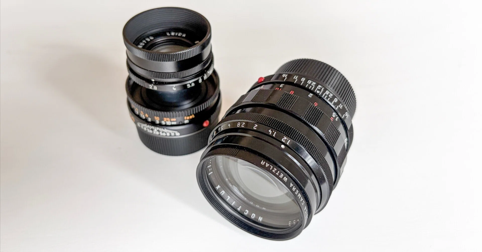 二つの50mmレンズ｜MOJA MOJA