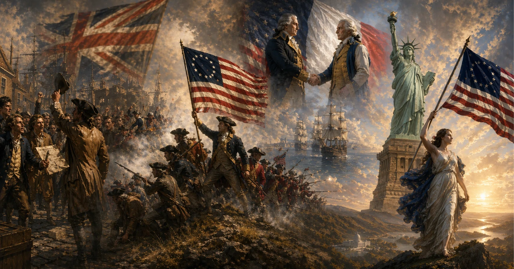アメリカの誕生――増税の反発から独立戦争、そして「自由」の象徴へ