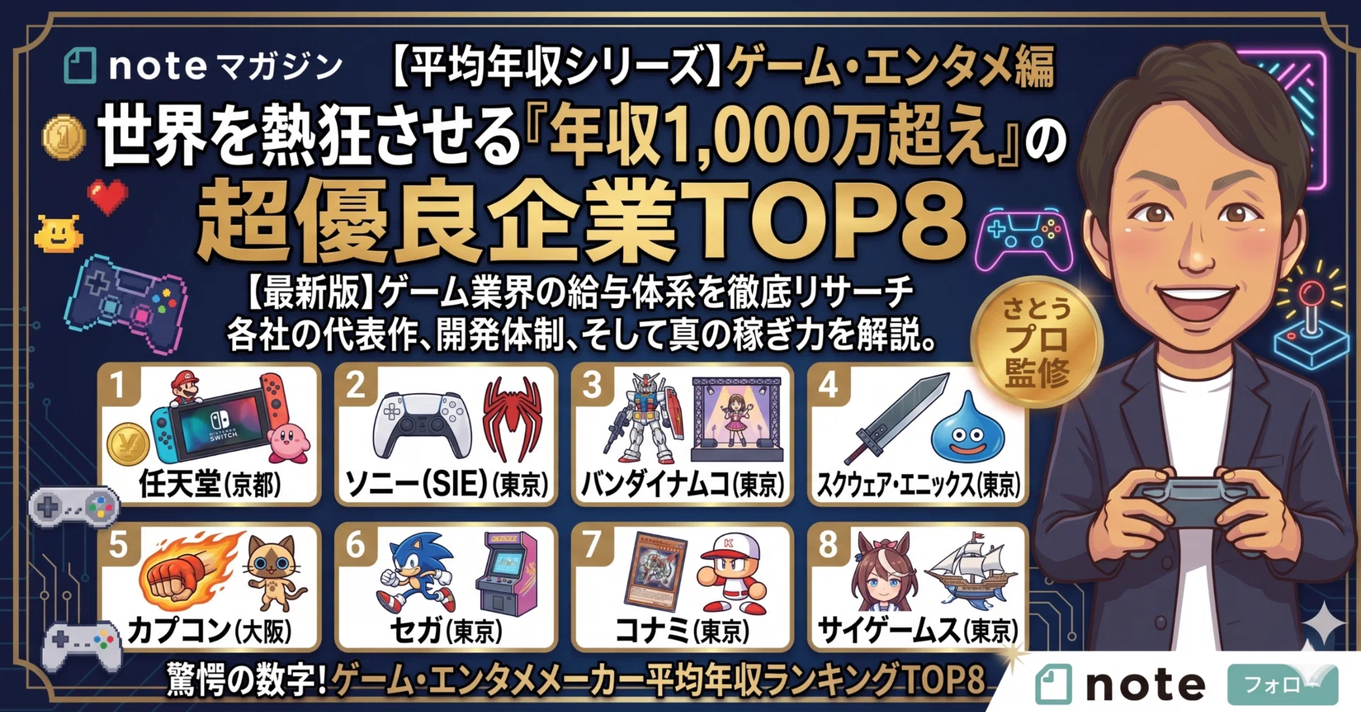 スクエニ 平均 年収