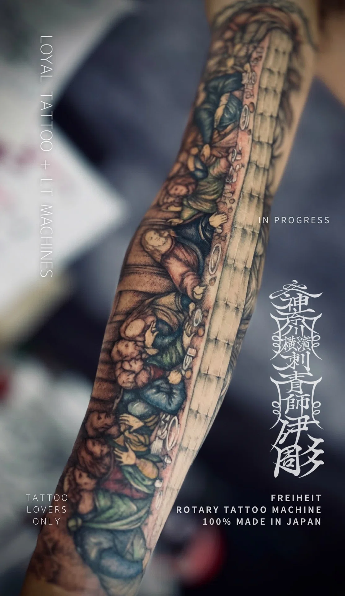和洋折衷タトゥー」「洋彫り」とは？その真の定義 : AI生成タトゥー