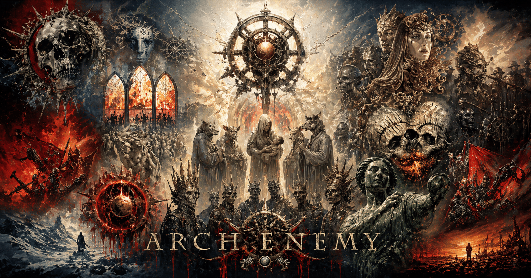 ARCH ENEMY 12枚セット Arch Enemy🇸🇪【全24作レビュー】：反逆から様式へ——隆盛、洗練