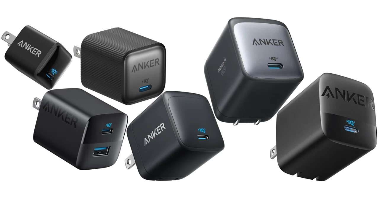 Anker の充電器ばかり6個｜h＿＿＿＿＿