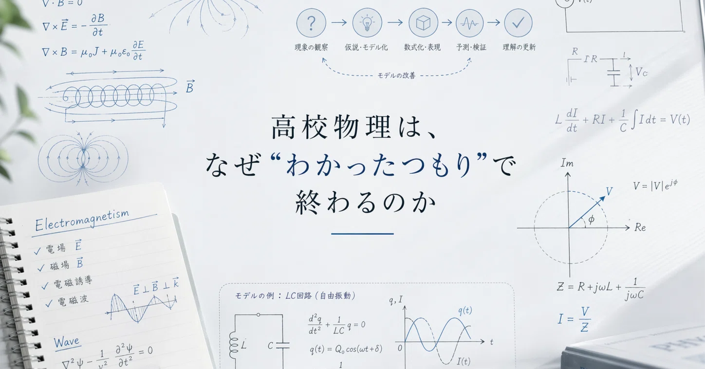 高校物理は、なぜ「わかったつもり」のまま終わってしまうのか｜微積と