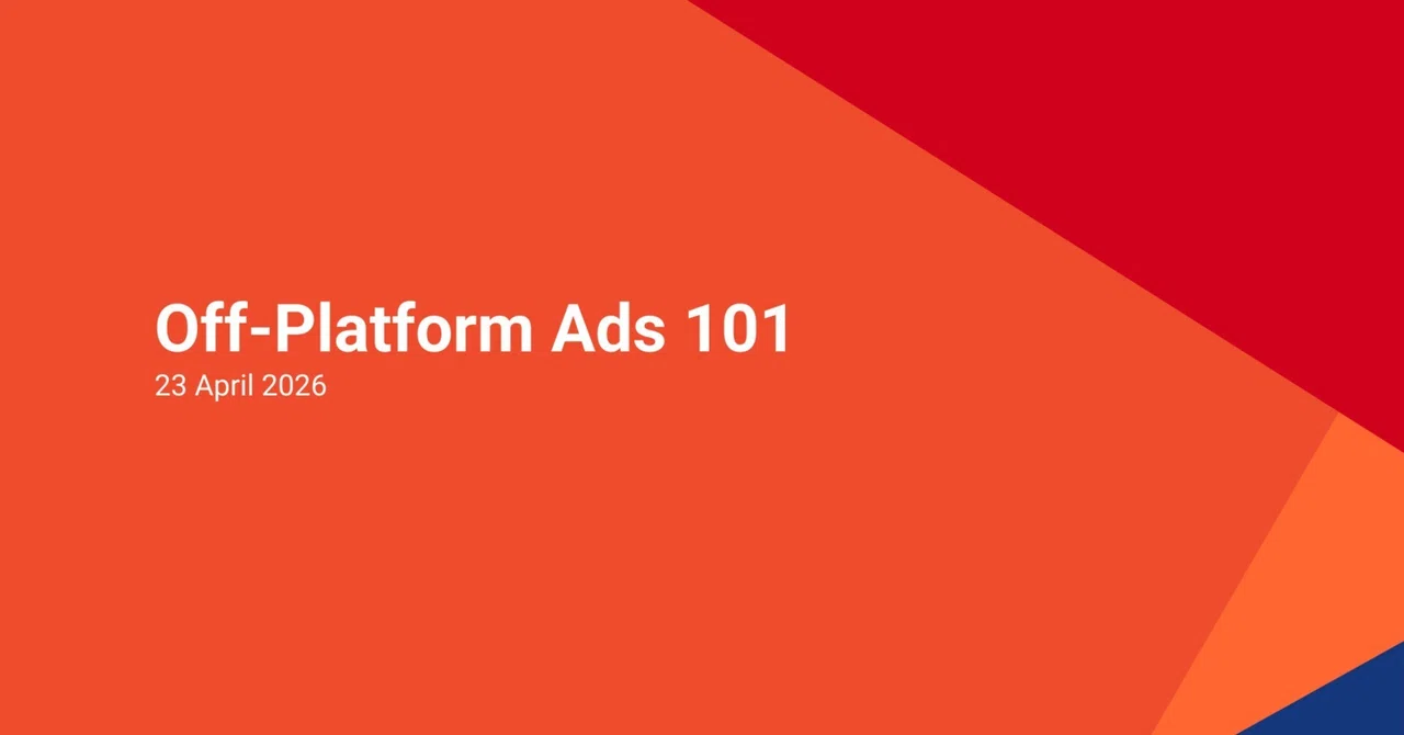 🇸🇬Shopee Off-Platform Ads 101