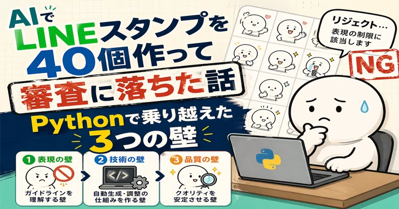 Submit Sticker The Story of Creating 40 AI-Generated LINE Stickers (Animated) and ...