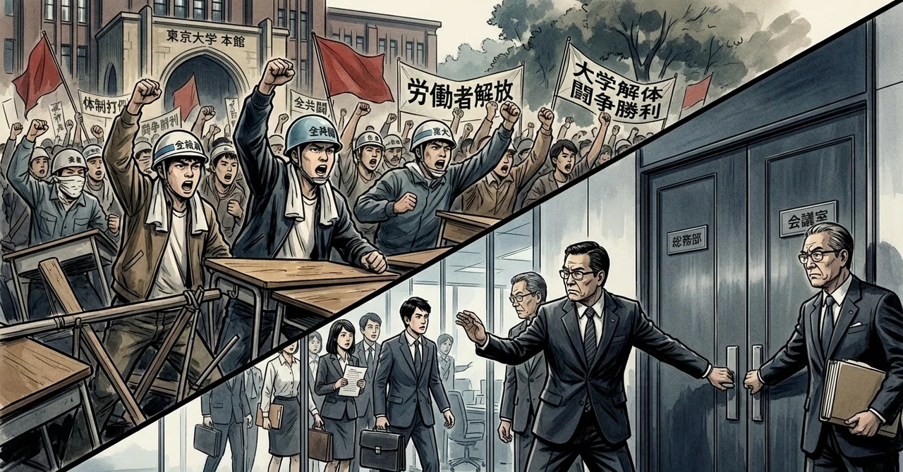 革命家はなぜ既得権益の守護者になったのか——全共闘世代の歴史的逆説【連載 第3回】｜かっしー@枚方のよろずや