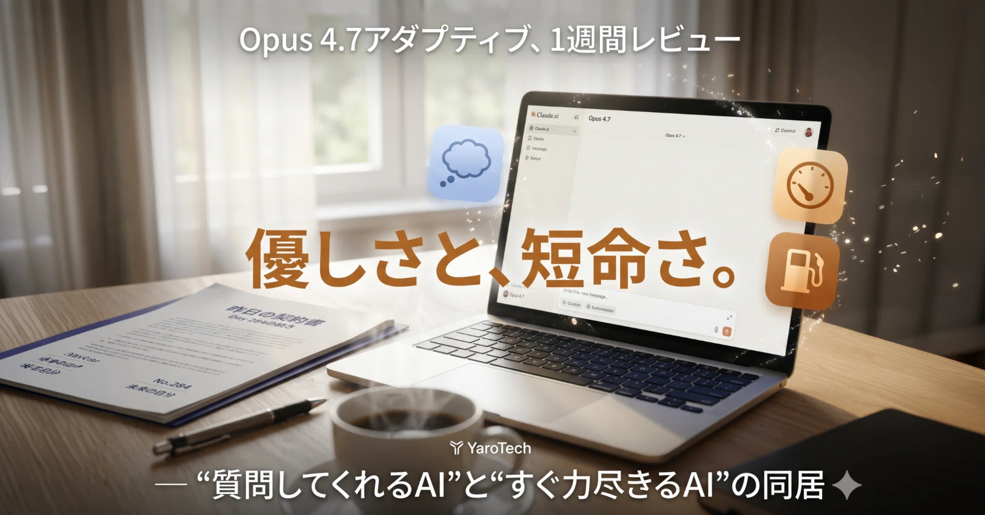 Claude Opus 4.7アダプティブを1週間使ってみた ― 