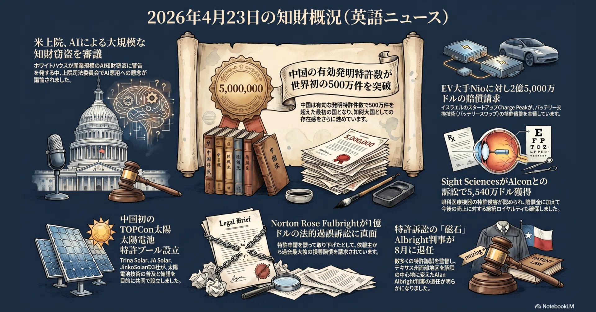 パテサロデイリー【昨日の英語知財ニュース】 2026年4月24日号
