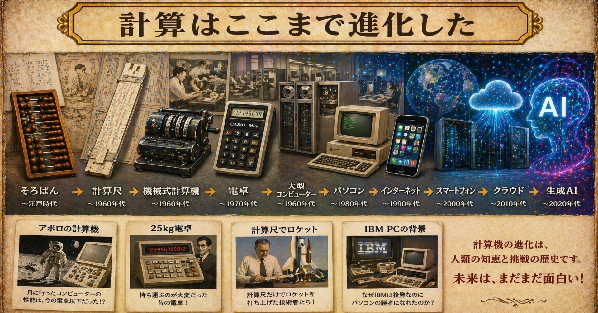 第13回】計算機にまつわる面白エピソード 巨大計算機からAIまでの意外