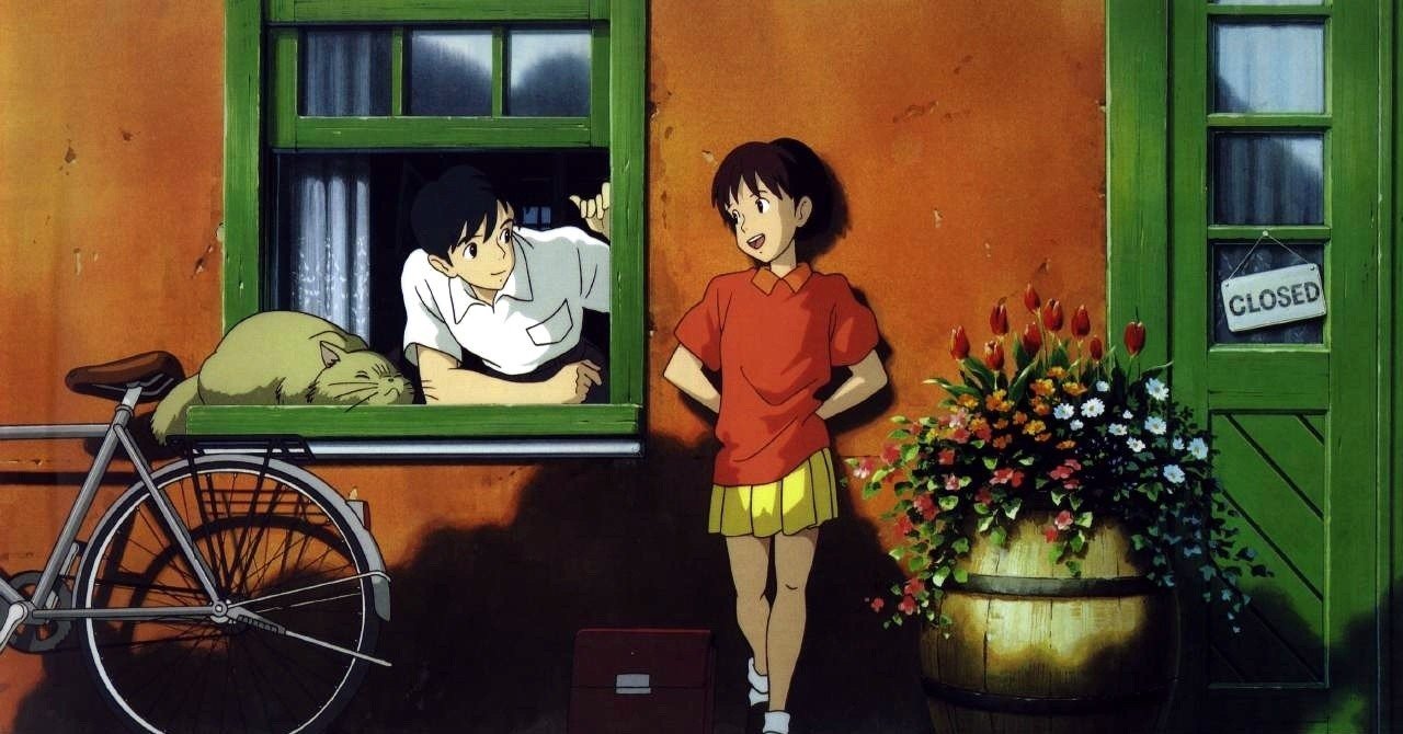 耳をすませば　複製原画 激レア】非売品 耳をすませば 宣材ボード 特大サイズ 月島雫