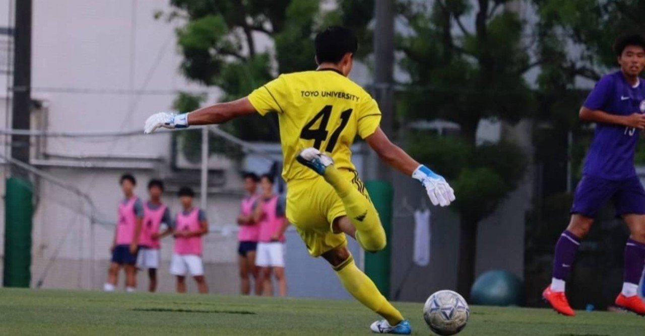 大学サッカーへの挑戦 3年 青木祐太 東洋大学体育会サッカー部 Note