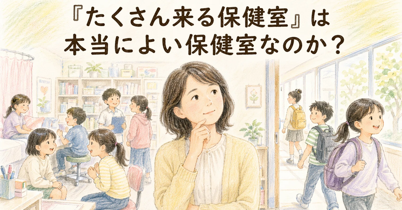 たくさん来る保健室』は本当によい保健室なのか？｜一般社団法人ハート 