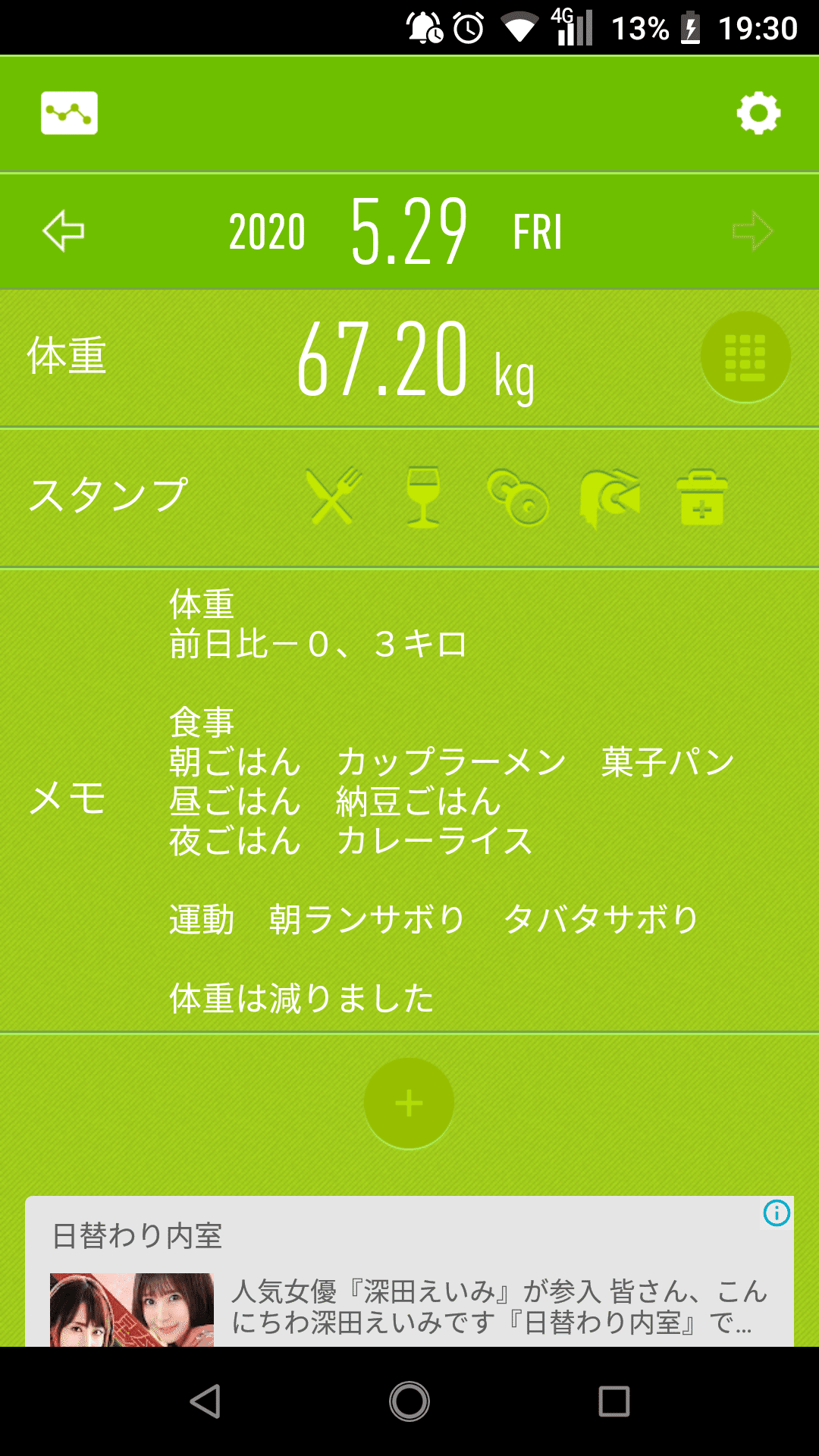 今月はあきらめた やる気がなにもない 現状67 2キロ 目標まであと2日 鬼の追い込み 4ヶ月で 10キロダイエット 3ヶ月と 29日目 2月初め体重73 2キロからstart マラソンは来年1 やまざき愚人 Note 今月はあきらめた やる気がなにもない 現状67 2キロ 目標まであと2日 鬼の追い込み 4ヶ月で 10キロダイエット 3ヶ月と 29日目 2月初め体重73 2キロからstart マラソンは来年1 やまざき愚人 Note