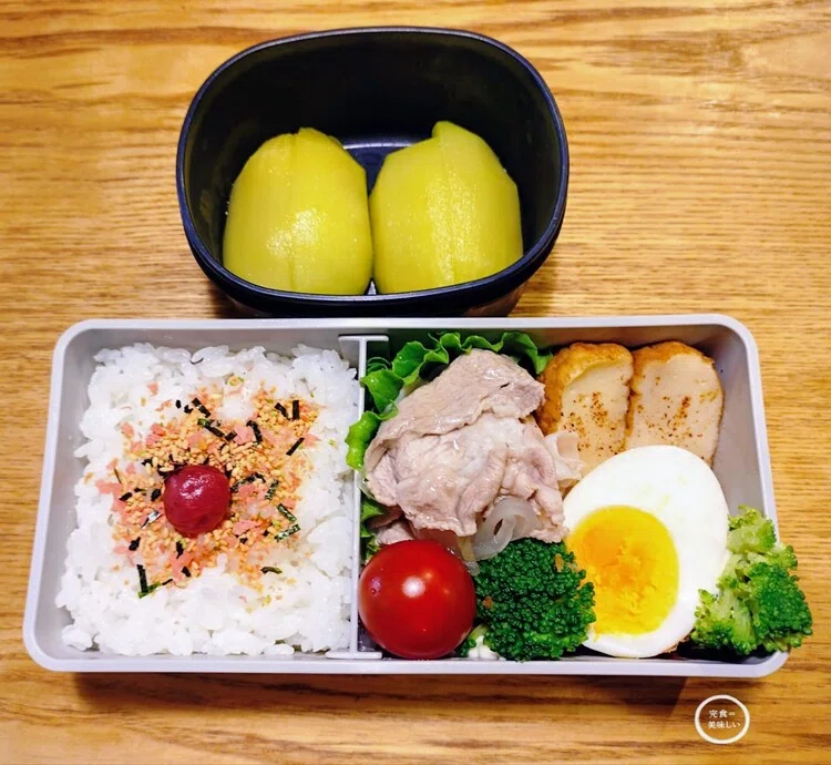 お弁当 46｜誰か開けておくれよ（笑）カーテンを開けて気づいた