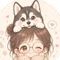 HAL|ハスキーとAIイラスト