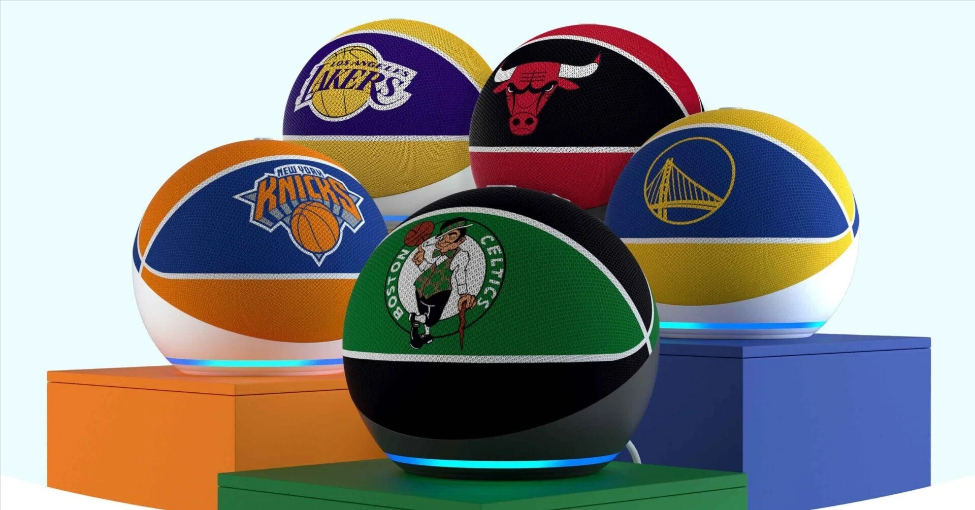 うぉー！NBAデザインの「Echo Dot」が可愛い！｜ろんすた＠変デジ研究所