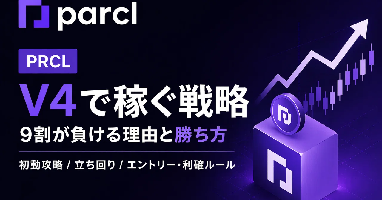 【PRCL V4】初動で稼ぐ戦略｜9割が負ける理由と勝ち方｜Lifeshift Trader