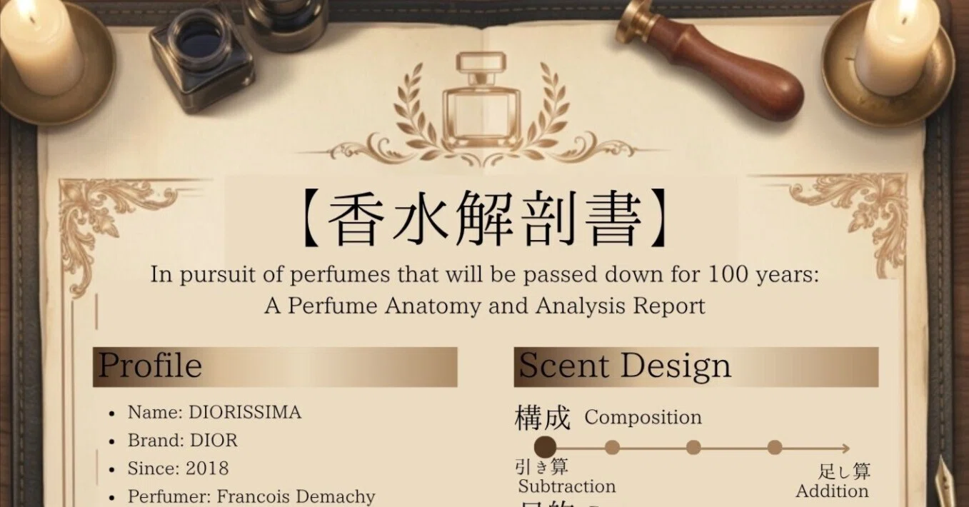 香水レビュー】DIORISSIMA / DIOR（ディオリッシマ）｜香水研究ノート