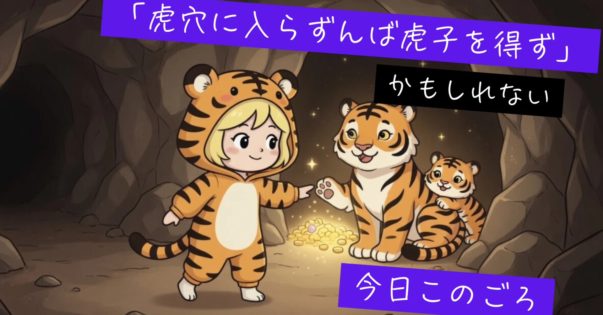 虎の助様 確認ページ 虎穴に入らずんば虎子を得ず」かもしれない今日このごろ〖4/27〗｜さ