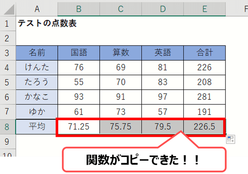 2020.0530AVERAGE関数_5