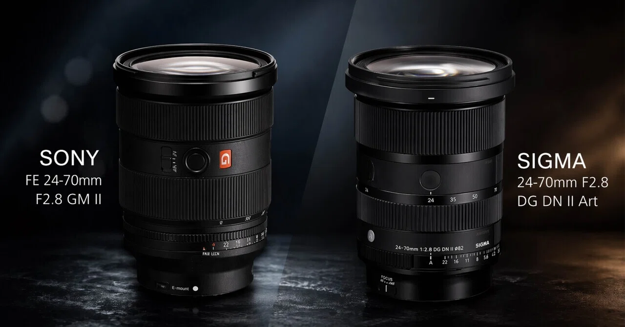 SONY純正24-70mm GM IIとSIGMA 24-70mm F2.8 II、差額だけで選ぶと後悔 