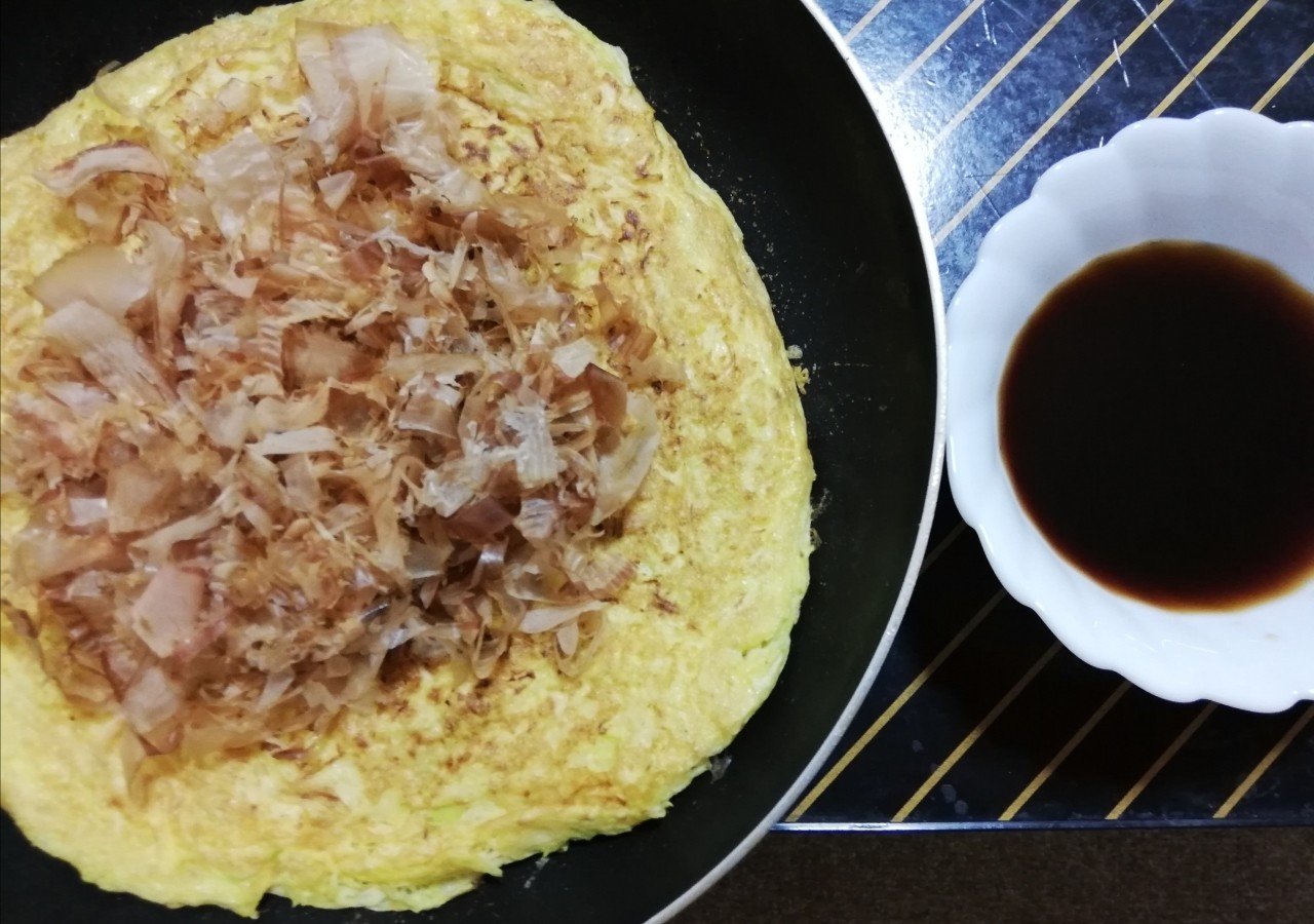 キャベツ焼き 出汁をつけてお召し上がりください 磯貝剛 Note