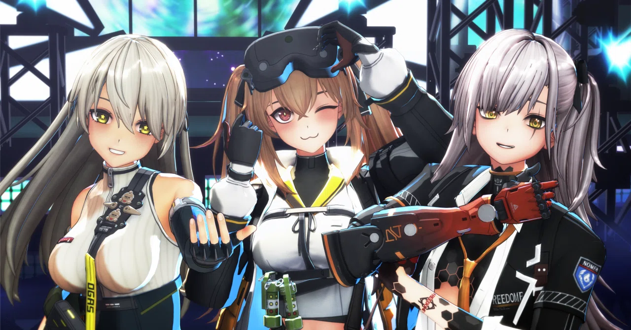 フィギュア ump45 ドルフロ ドルフロ より UMP45が衣装 たれうさSS を着てニヤリと笑う姿をフィギュア化 予約開始 - HOBBY Watch