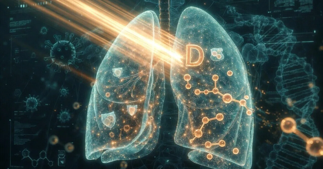 最新 | ビタミンD欠乏が肺の免疫を弱める：呼吸器感染リスクと対策