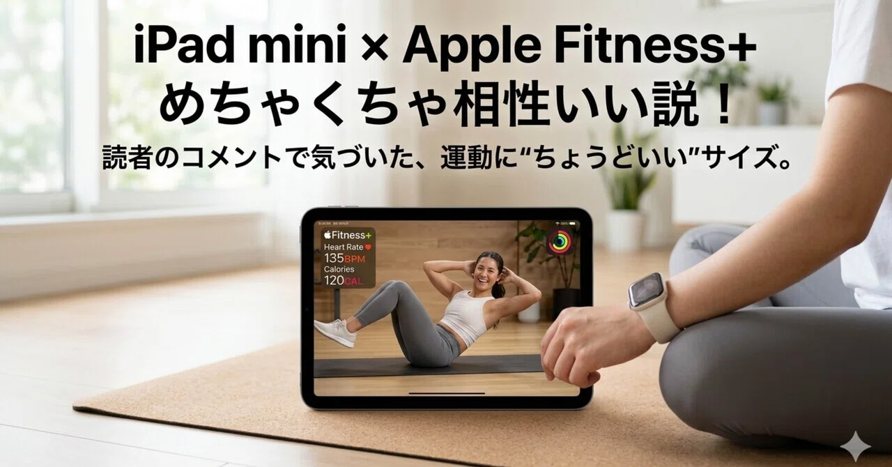 I realized this from a reader's comment. The theory that iPad mini