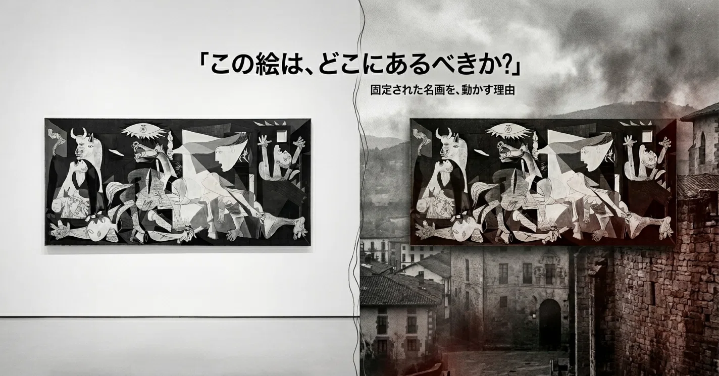 ゲルニカ》は動かすべきだ』—なぜ私は移動を支持するのか｜岡本かのん